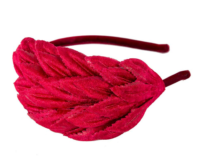 Petite red fascinator headband by Max Alexander - Hats From OZ