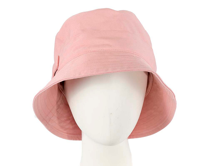 Pink ladies bucket summer beach hat with buckle - Hats From OZ