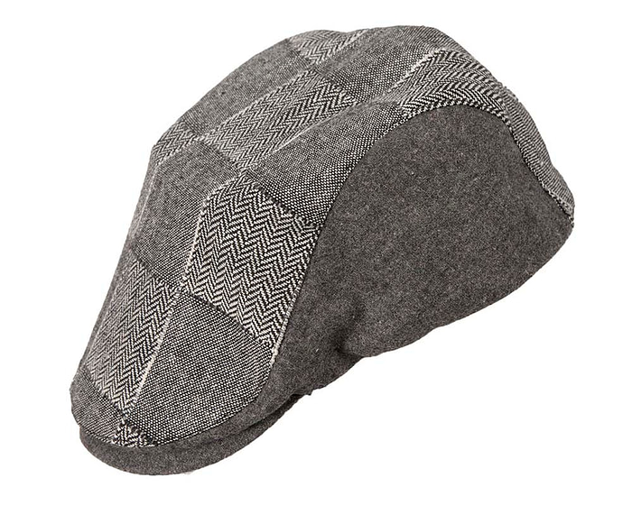 Grey patches ivy flat cap - Hats From OZ