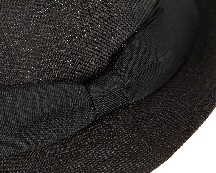 Black Fedora Homburg Hat - Hats From OZ