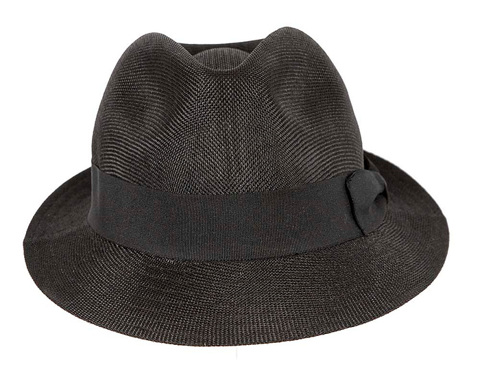 Black Fedora Homburg Hat - Hats From OZ