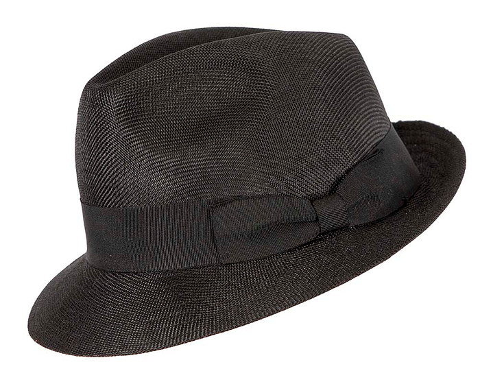 Black Fedora Homburg Hat - Hats From OZ