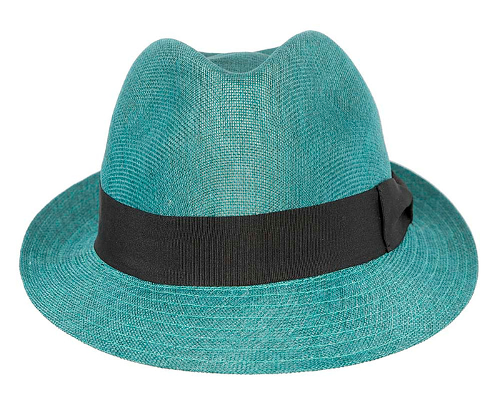 Blue Fedora Homburg Hat - Hats From OZ