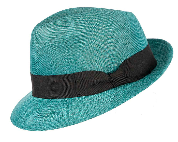 Blue Fedora Homburg Hat - Hats From OZ