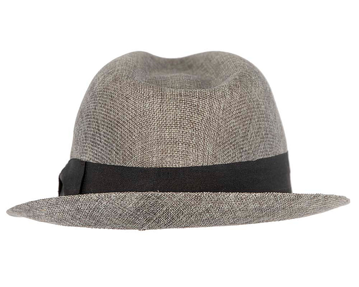 Grey Fedora Homburg Hat - Hats From OZ