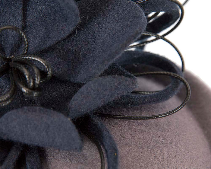 Bespoke winter pillbox fascinator by Fillies Collection - Hats From OZ