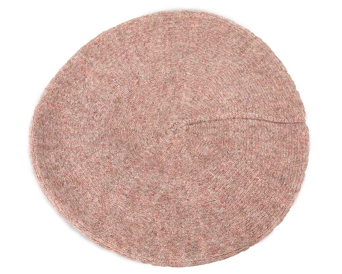 European made woven beige beret - Hats From OZ