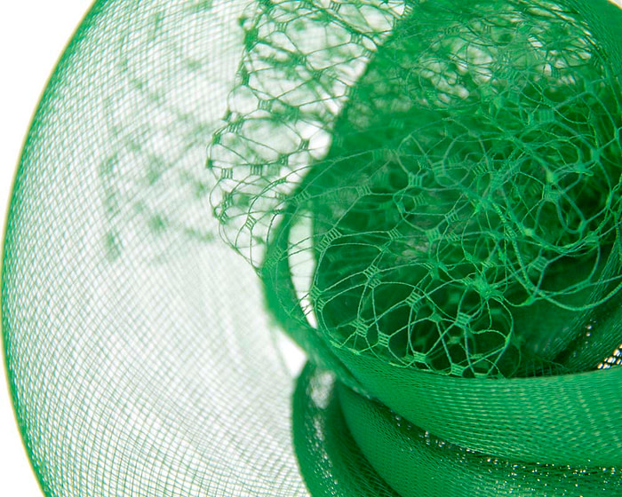 Green custom made Mother of the Bride Cocktail Hat - Hats From OZ