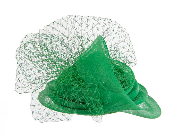 Custom made green cocktail hat - Hats From OZ