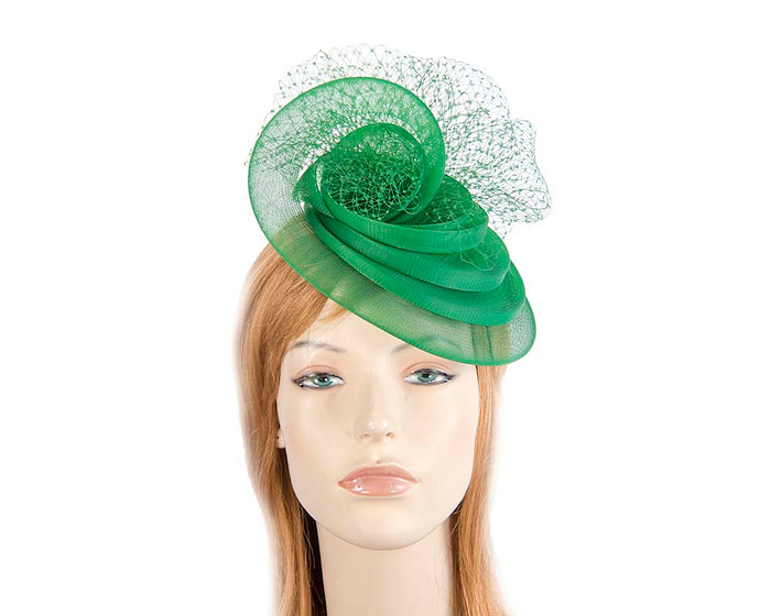 Custom made green cocktail hat - Hats From OZ