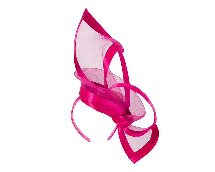 Bespoke Fuchsia fascinator by Fillies Collection S107 - Hats From OZ