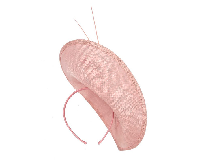 Large pink sinamay fascinator by Max Alexander - Hats From OZ