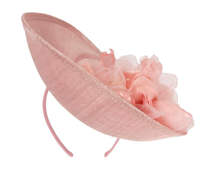 Large pink flower fascinator by Max Alexander - Hats From OZ