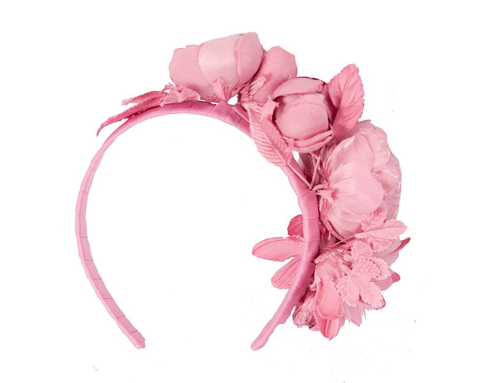 Dusty pink flower headband by Max Alexander - Hats From OZ