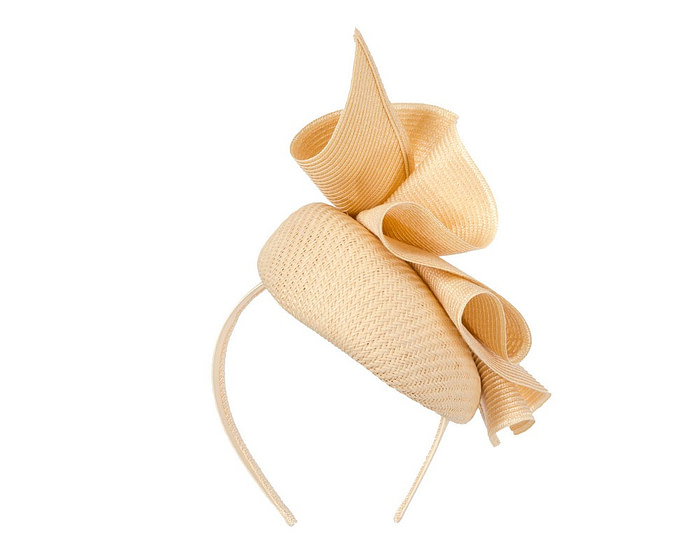 Nude pillbox fascinator by Fillies Collection - Hats From OZ