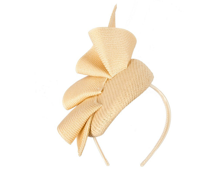 Nude pillbox fascinator by Fillies Collection - Hats From OZ