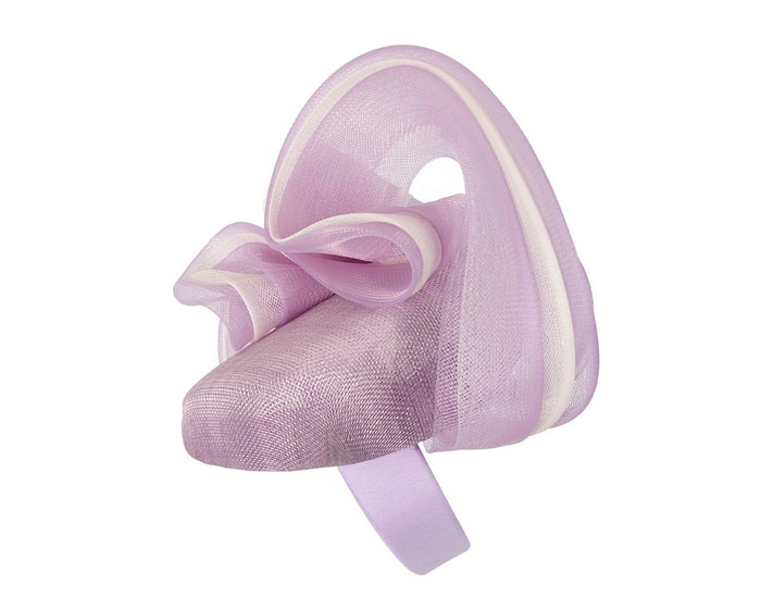 Lilac racing fascinator by Fillies Collection - Image 3