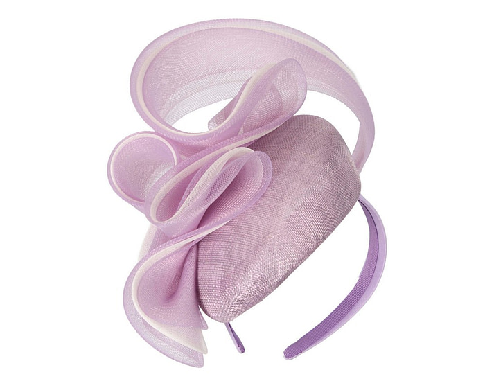 Lilac racing fascinator by Fillies Collection - Hats From OZ