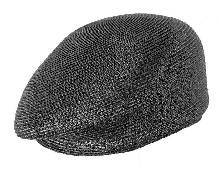 Modern black newsboy beret hat by Max Alexander - Hats From OZ