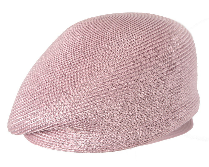 Modern dusty pink newsboy beret hat by Max Alexander - Hats From OZ