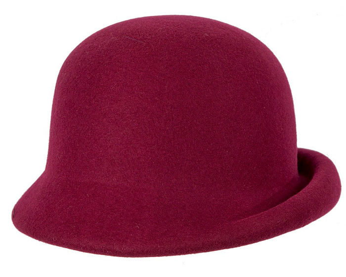 Burgundy winter fashion hat by Max Alexander - Hats From OZ