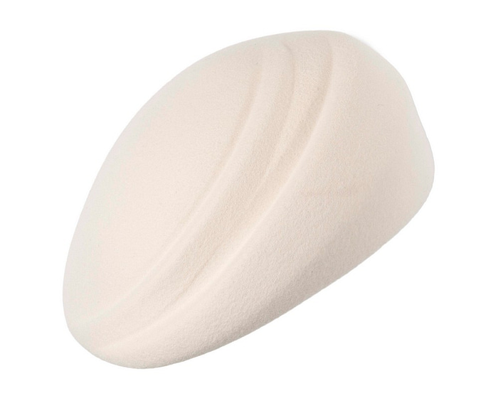 Cream winter felt beret by Max Alexander - Hats From OZ