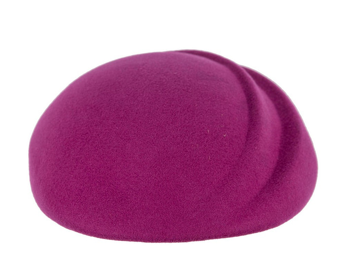 Fuchsia winter felt beret by Max Alexander - Hats From OZ