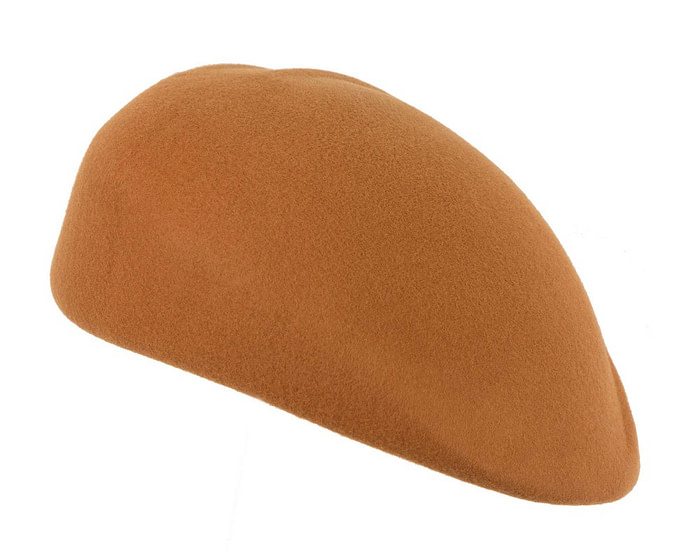 Rust winter felt beret by Max Alexander - Hats From OZ