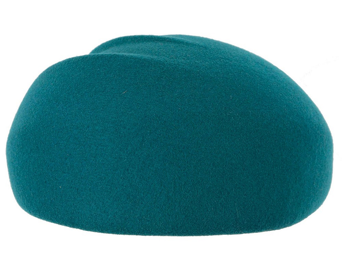 Teal winter felt beret by Max Alexander - Hats From OZ