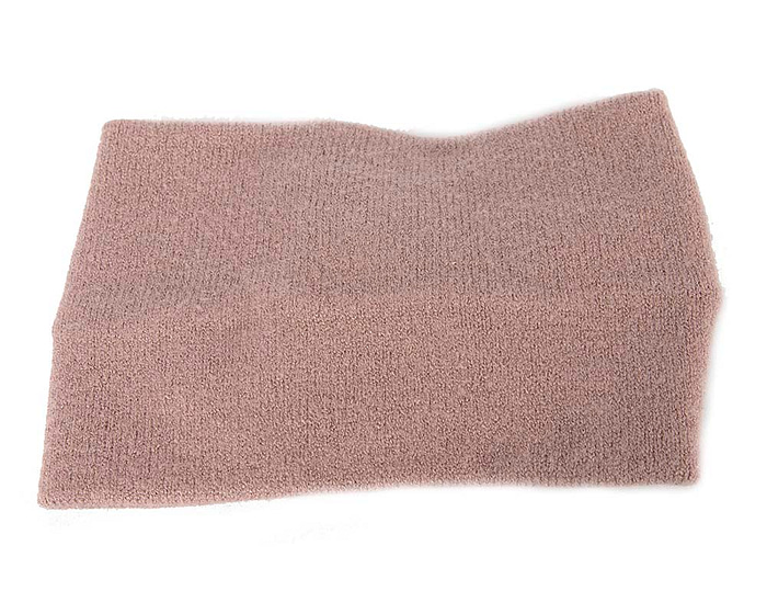 Taupe European Made woolen headband - Hats From OZ