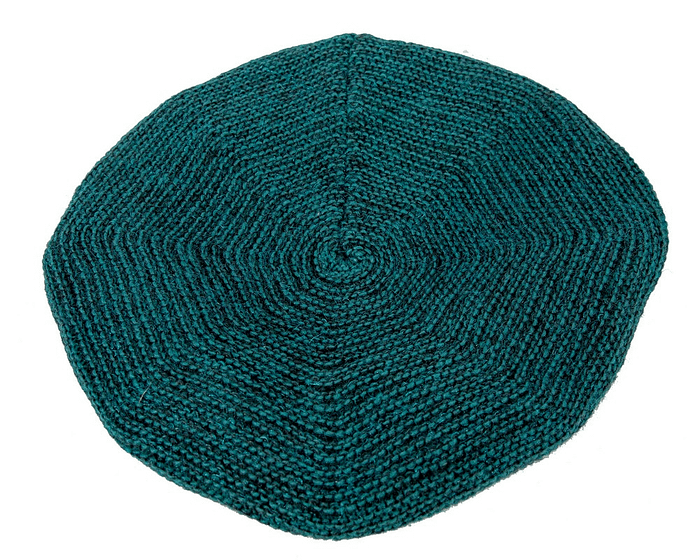 Classic crocheted green beret by Max Alexander - Hats From OZ