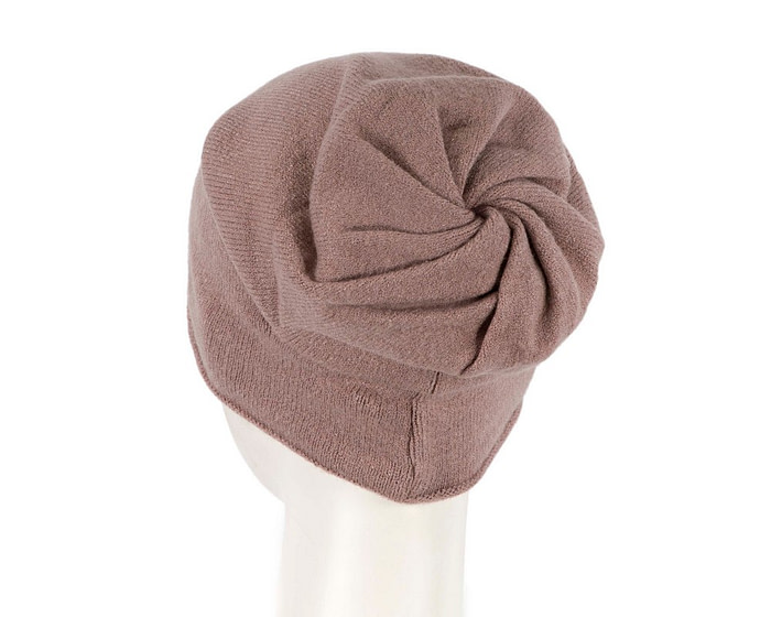 Stylish warm European made beige beanie - Hats From OZ