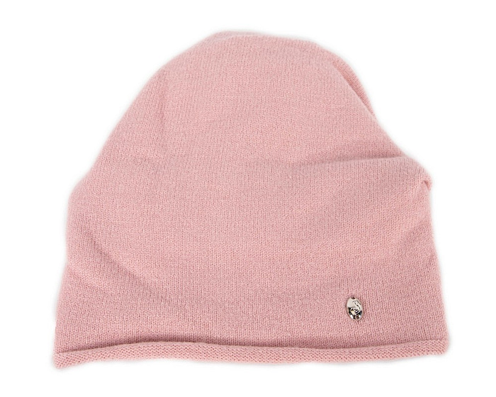 Stylish warm European made pink beanie - Hats From OZ