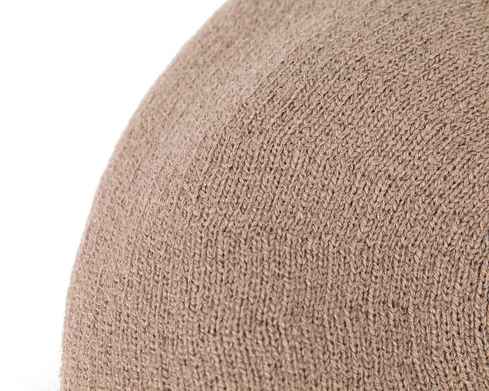 Classic woven beige beret by Max Alexander - Hats From OZ