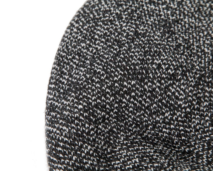 Warm charcoal wool winter fashion beret by Max Alexander JR015 - Hats From OZ