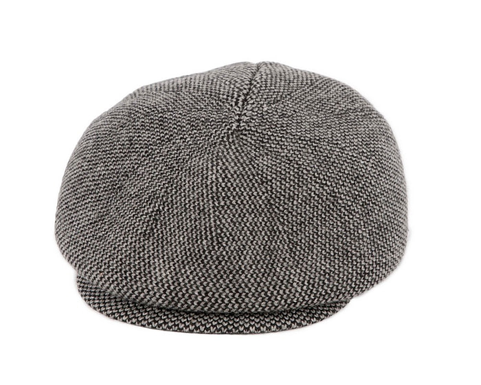 Warm grey wool winter fashion beret by Max Alexander JR015 - Hats From OZ