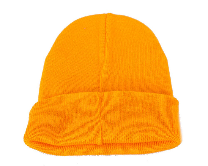 Warm European made yellow beanie - Hats From OZ