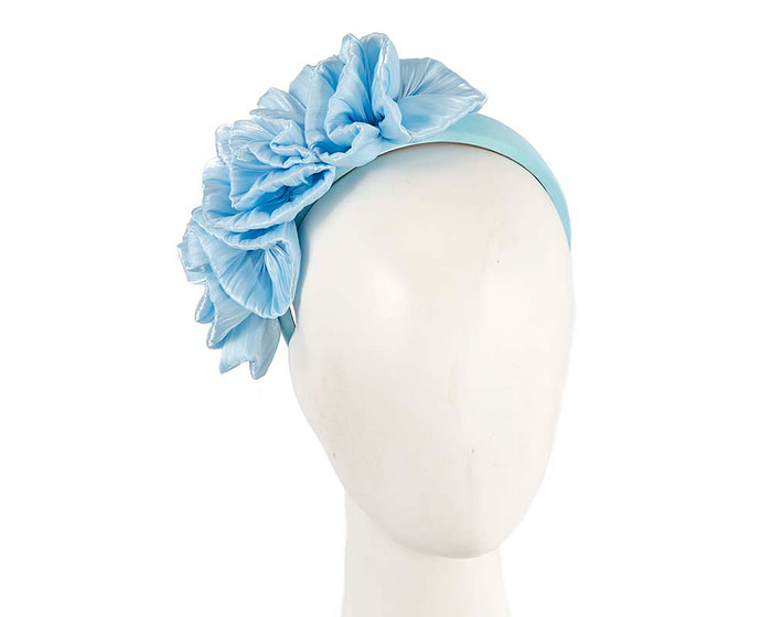 Blue fascinator headband - Hats From OZ