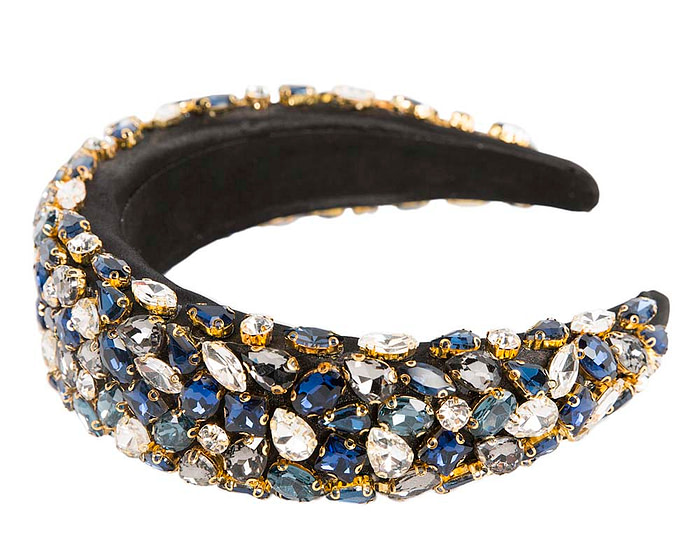 Crystal covered fascinator headband by Max Alexander - Hats From OZ