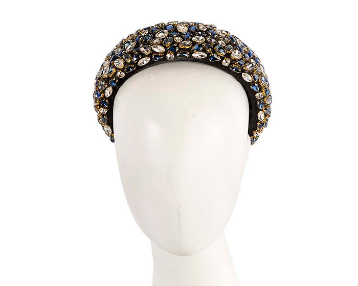 Crystal covered fascinator headband by Max Alexander - Hats From OZ