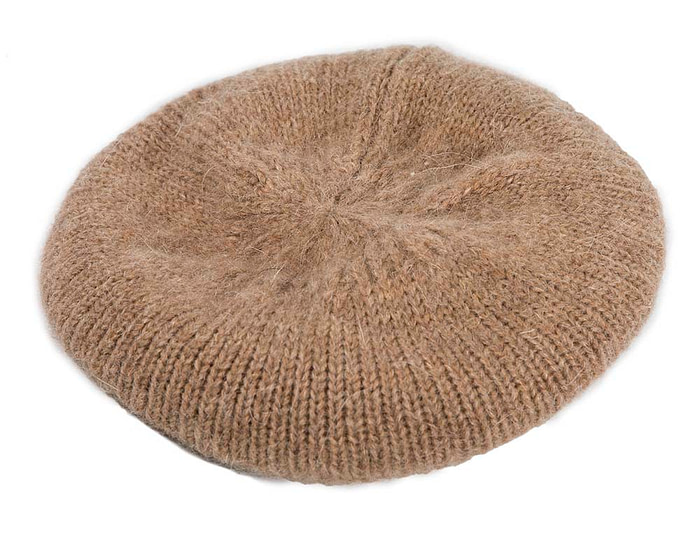 Warm beigewinter beret - Image 2