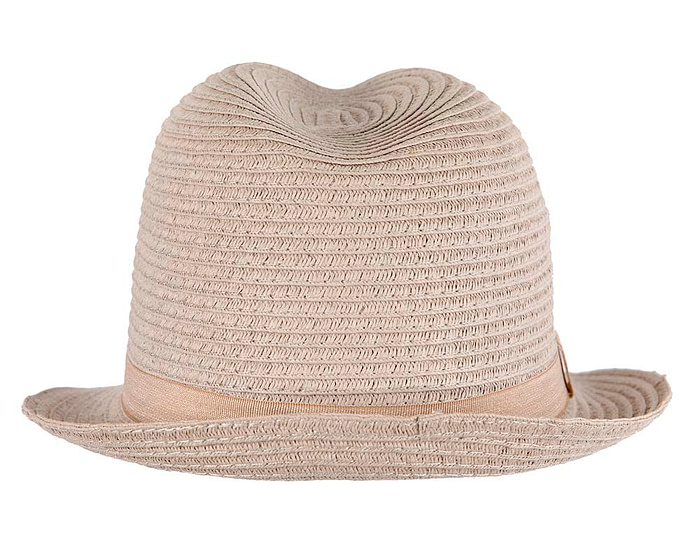 Grey Short Brim Fedora Hat - Hats From OZ