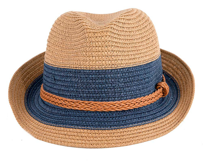 Multicolor Short Brim Fedora Hat Ma75N - Hats From OZ