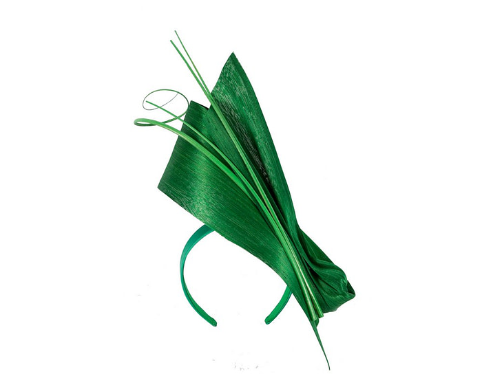 Edgy green fascinator by Fillies Collection - Hats From OZ