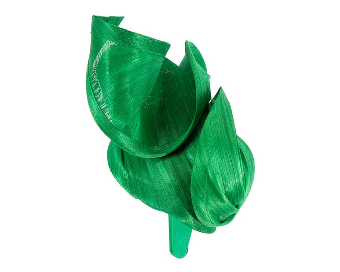 Green designers racing fascinator by Fillies Collection - Hats From OZ