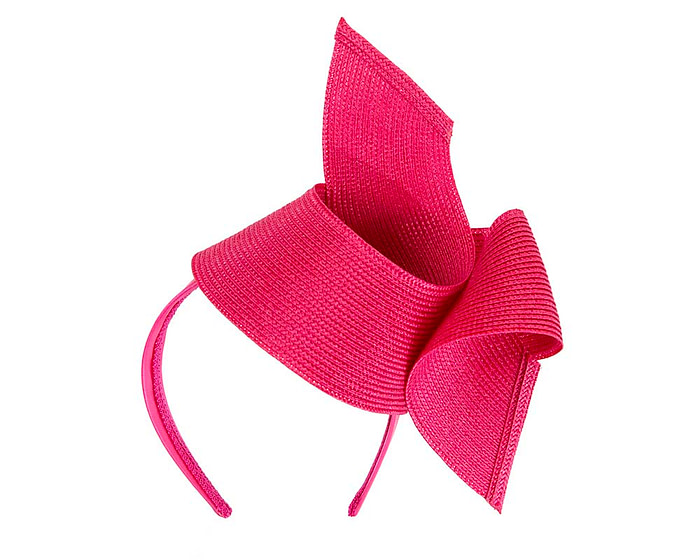 Modern fuchsia fascinator by Max Alexander - Hats From OZ