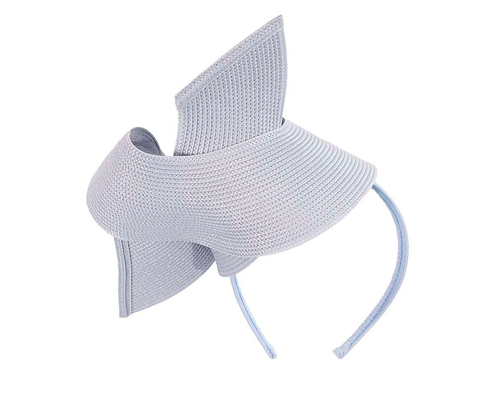 Modern light blue fascinator by Max Alexander - Hats From OZ