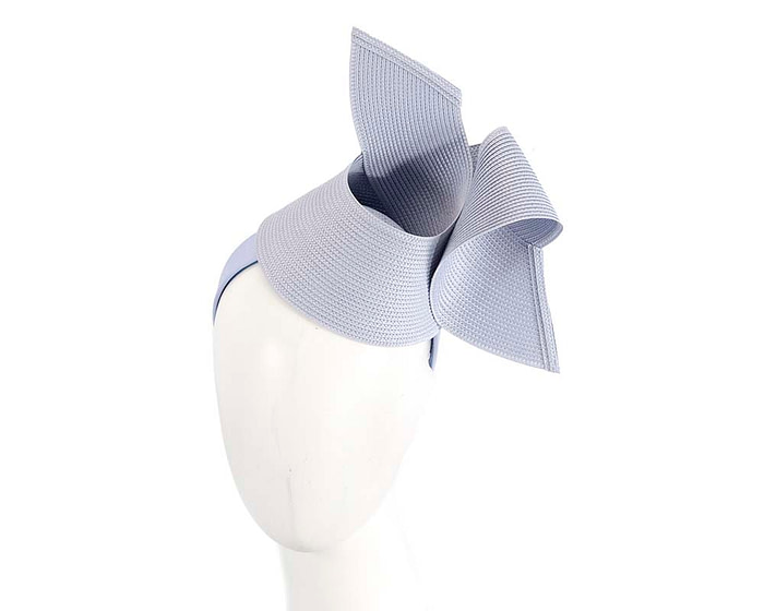 Modern light blue fascinator by Max Alexander - Hats From OZ