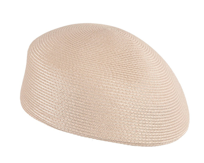 Modern beige beret hat by Max Alexander - Hats From OZ