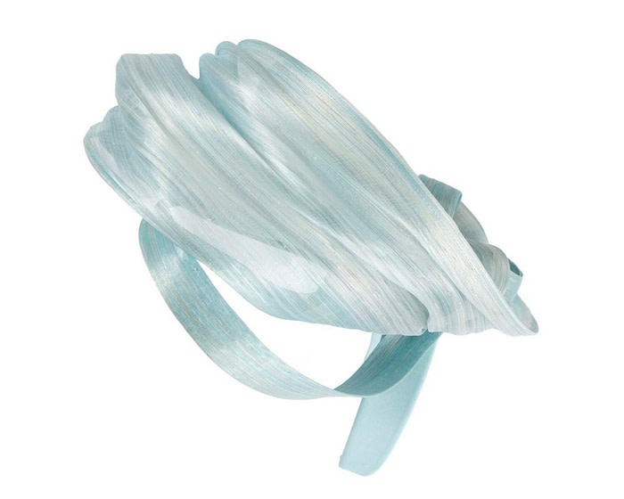 Large Light Blue fascinator by Fillies Collection - Hats From OZ